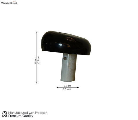 Opal Black Table Lamp