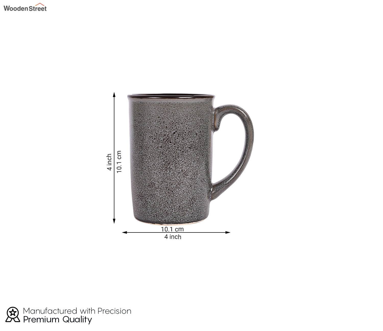 Classic Ceramic Coffee Mug (Set of 2)
