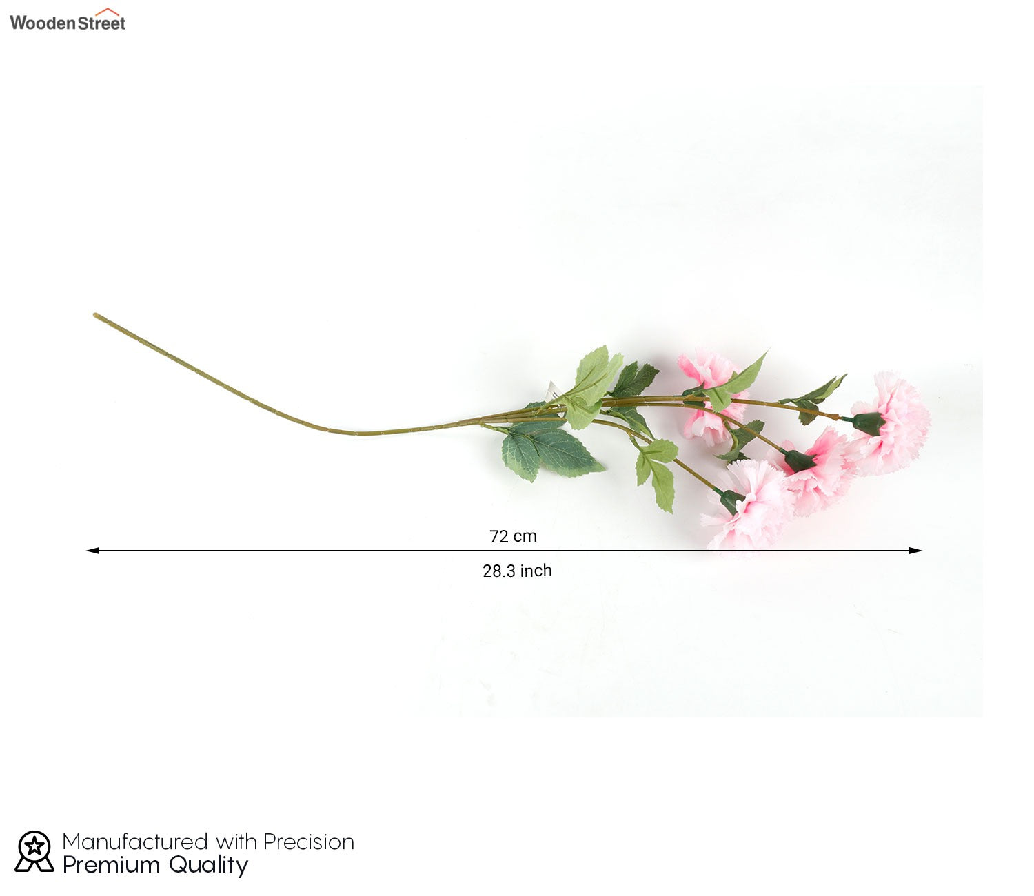 Forever Flora Artificial Hhydrangea Flower- Set Of 3 (Pink)