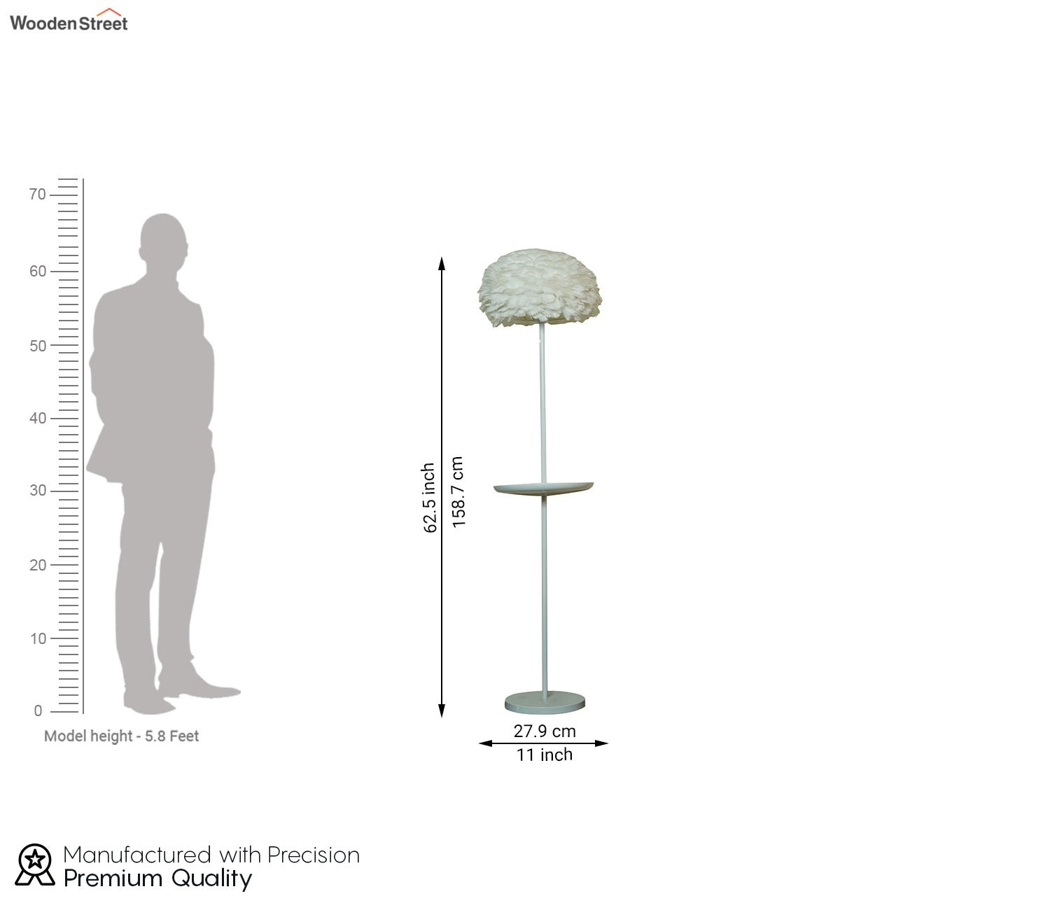 Alisio Shelf Floor Lamp
