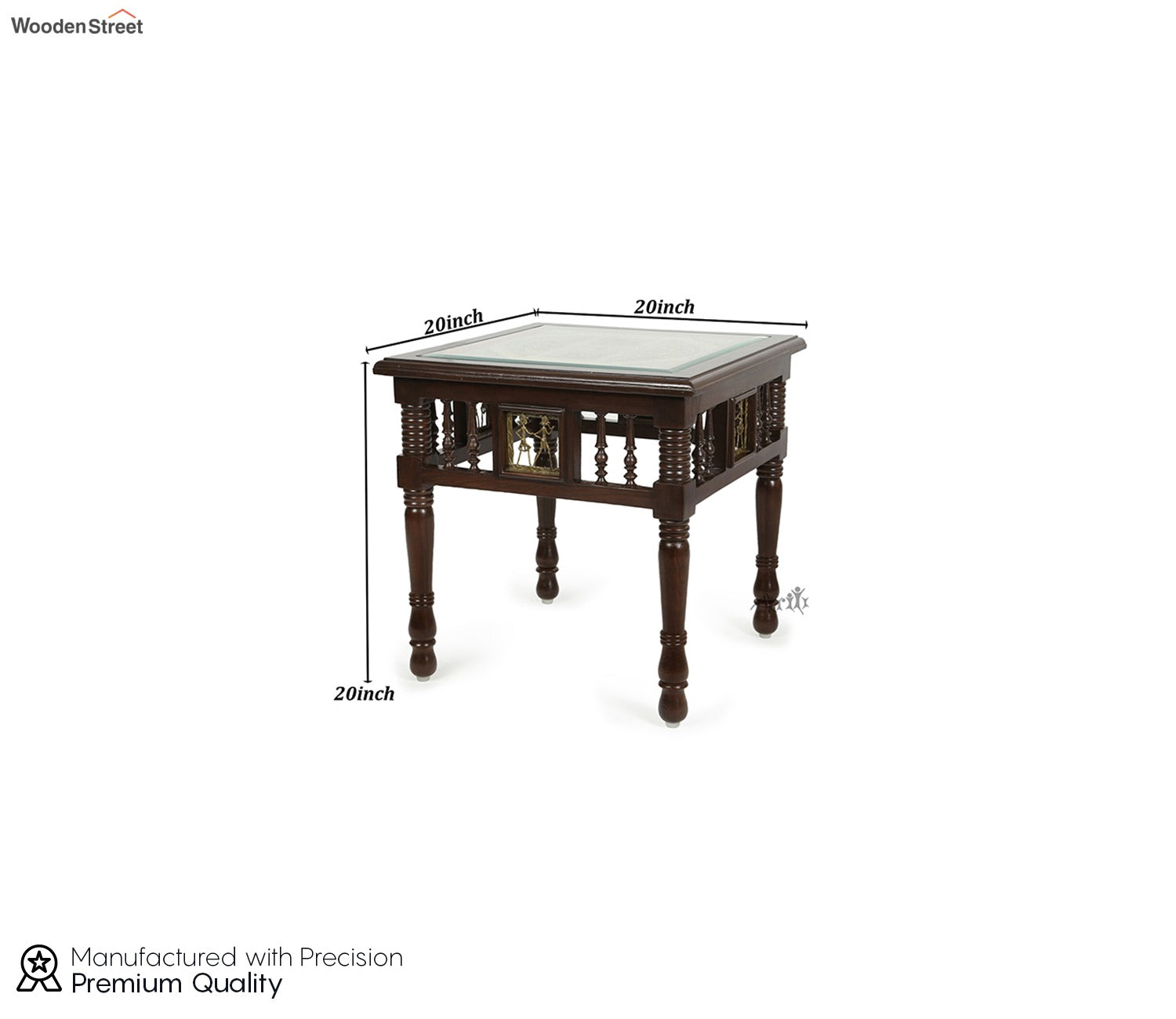 Yuge Brown Side and End Table