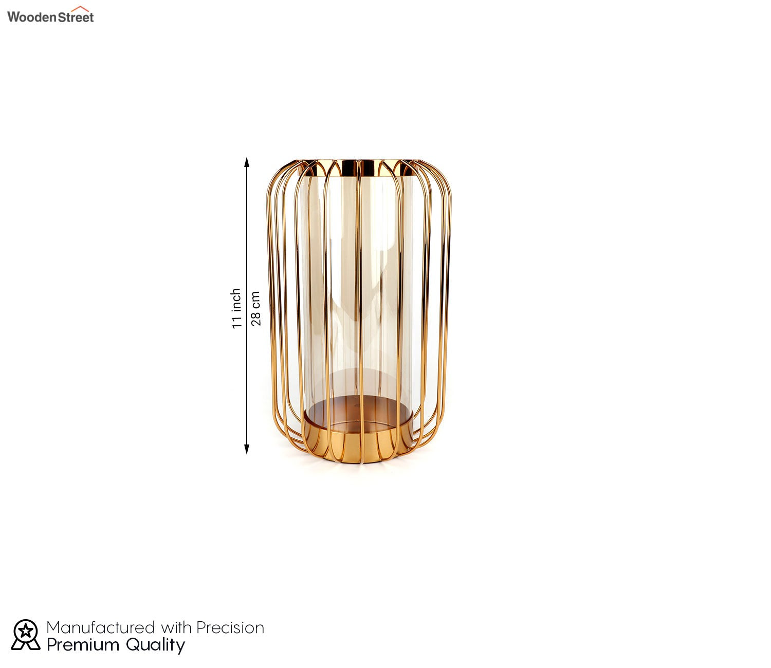 Lush Dome Vase (S, Gold)