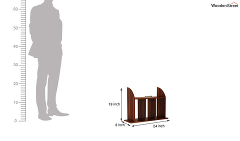Frontus Wall Shelf (Honey Finish)