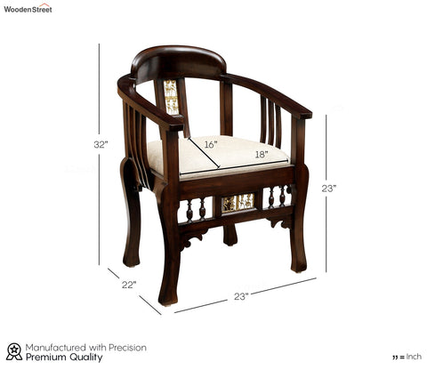 Espa Armchair Handcrafted in Traditional Look