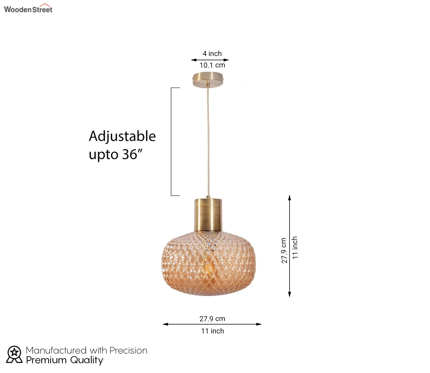 Avior Pendant Light (Amber)