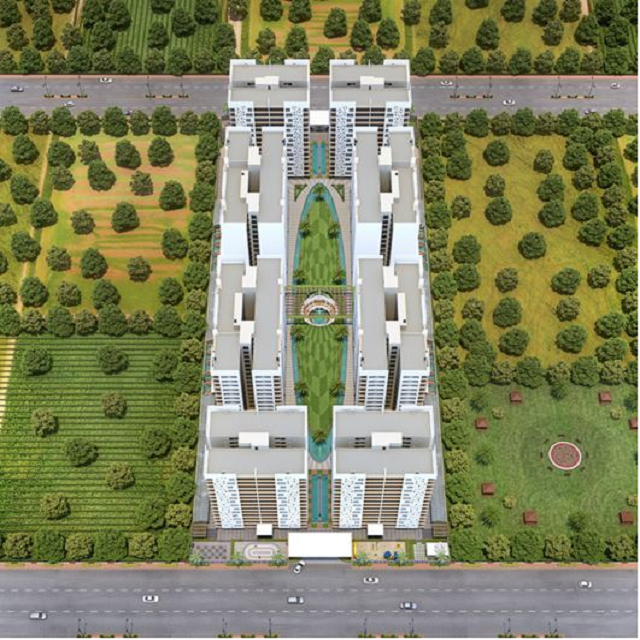 Rajhans Synfonia  vesu, surat 2-3 bhk 0261 296 1100
