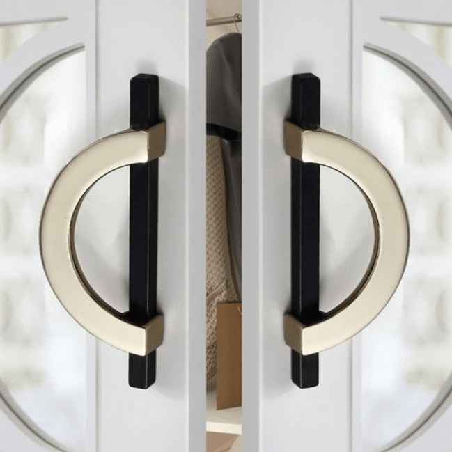 Trueliving Round Karta Door Handle for Main Door/Door & Home Decor Pull Push Handle_/16-inches