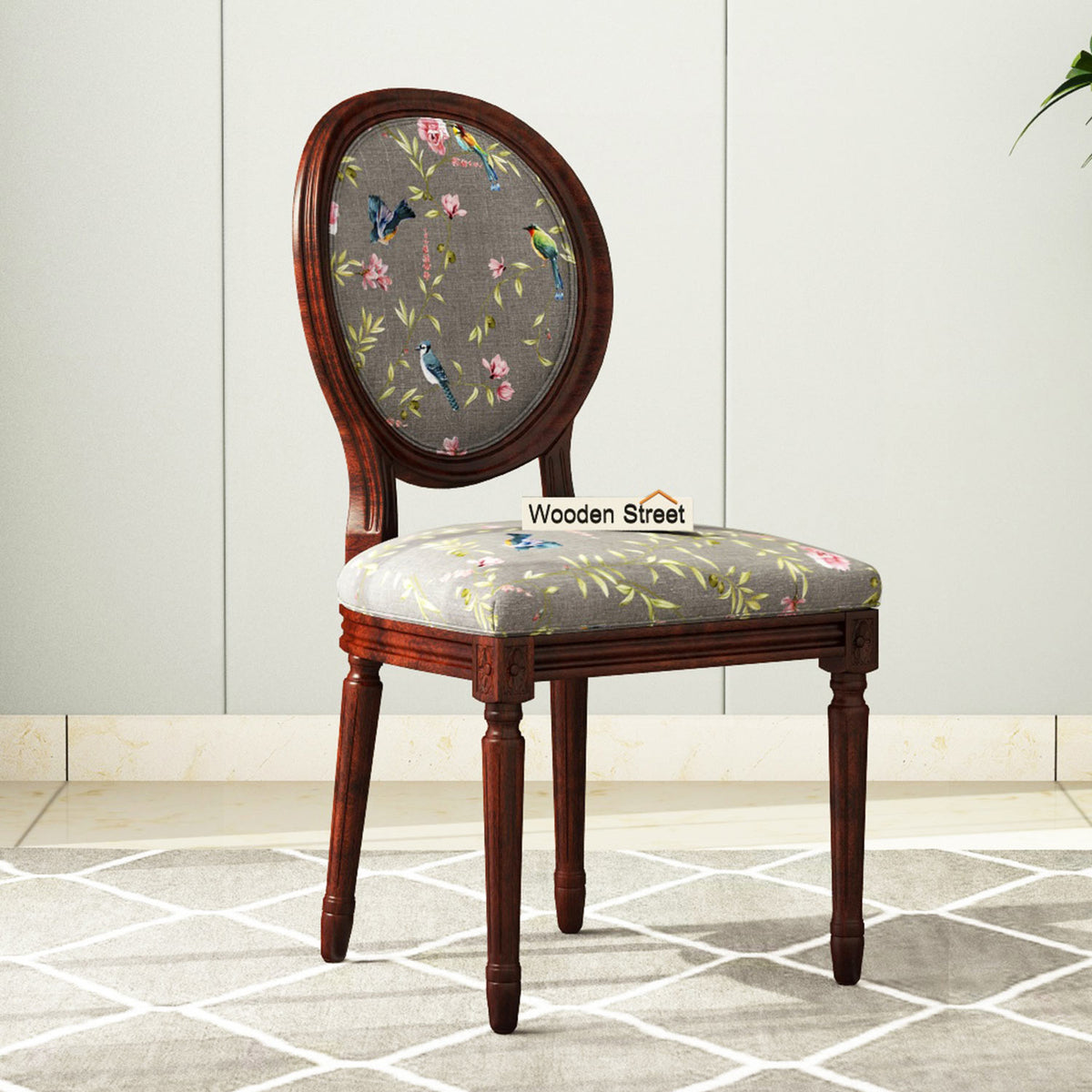 Zen Without Arms Dining Chair (Grey Robins)
