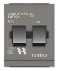 Norisys 32A DP Switch – High Power, Total Control