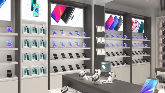 Retail Display - Mobile Phones