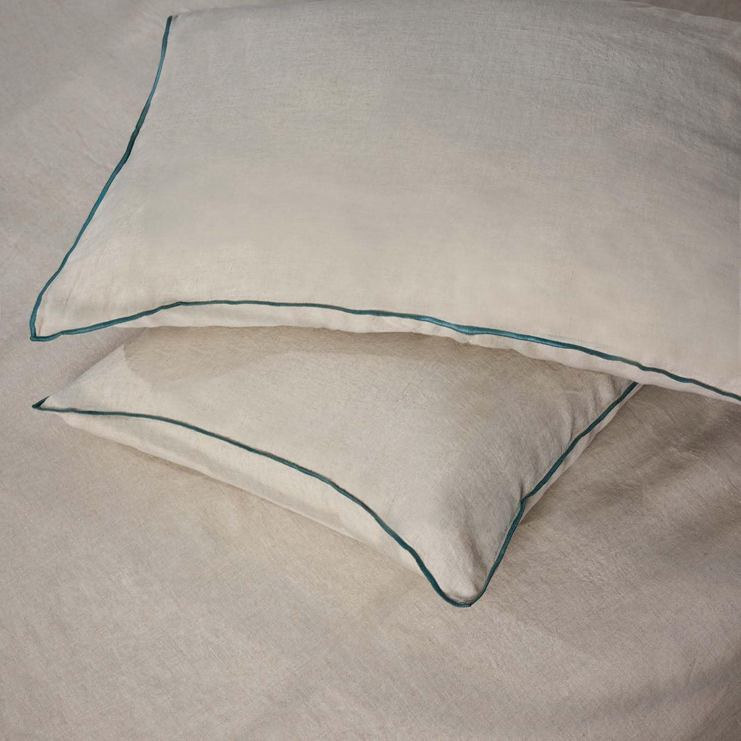 Luxury Pure Linen Bedding Set – Beige Dunes | King Size | Hospitality Collection