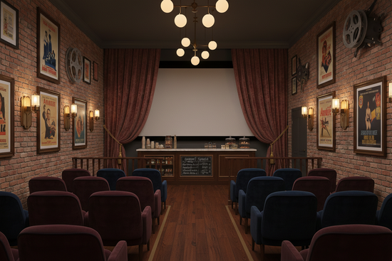 Independent Flim Cinemas-Interior Design
