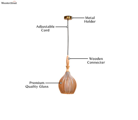 Mariana Pendant Light (Amber)