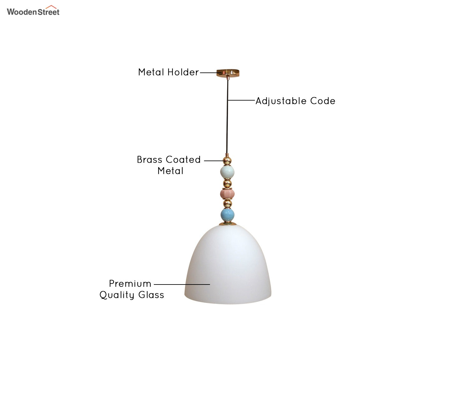 Oria Glass Shade Hanging Lights