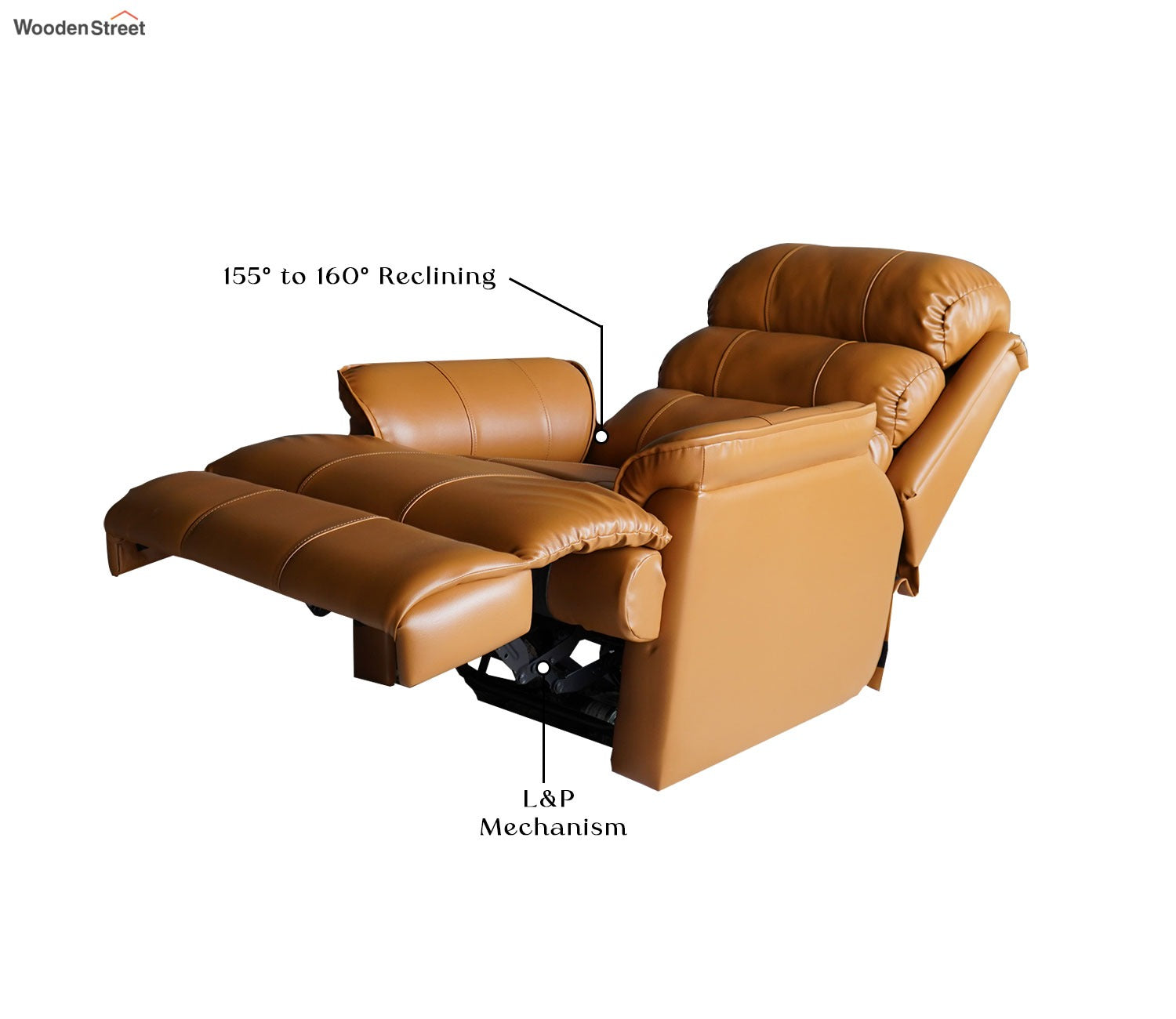 Valencia Motorized Recliner Sofa (Clay Brown)