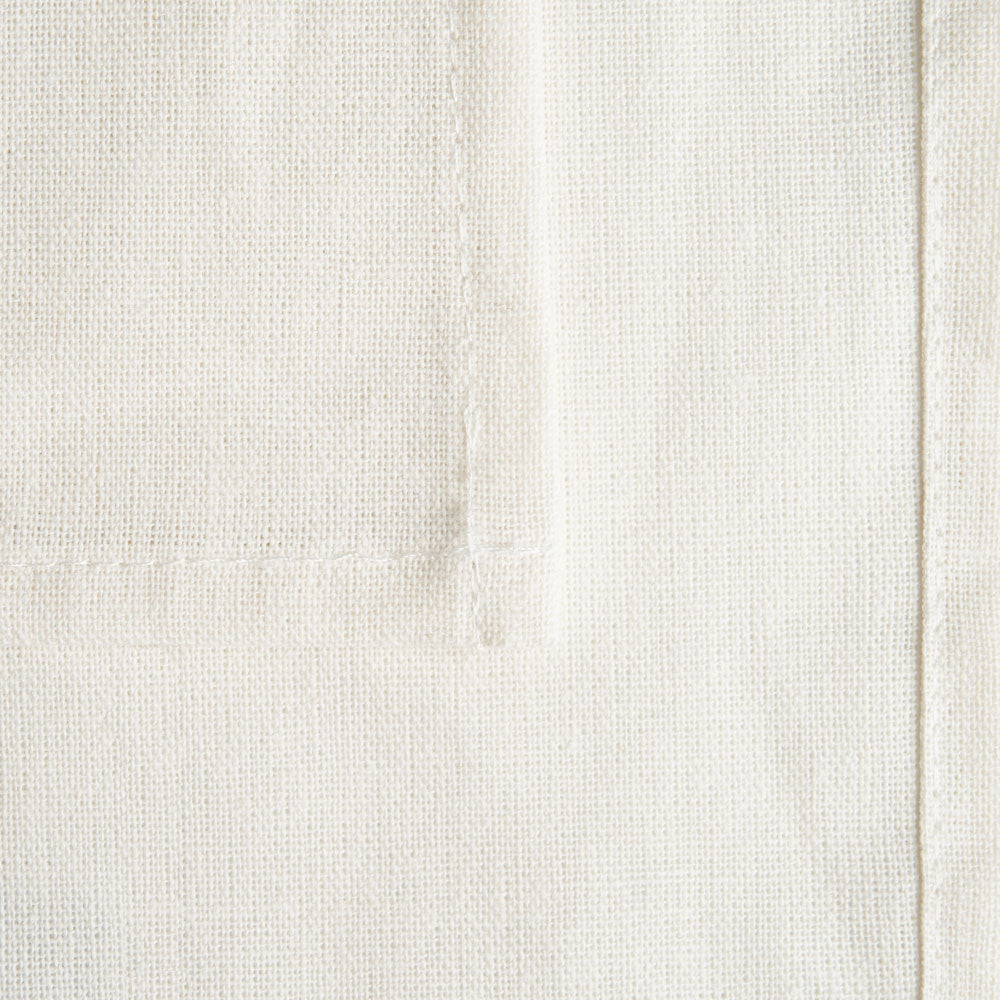 Cotton Linen Tea Towel 260 gsm White