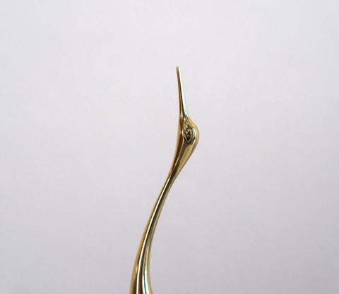 White Wonders Crane Table Decor Figurine (L, White)