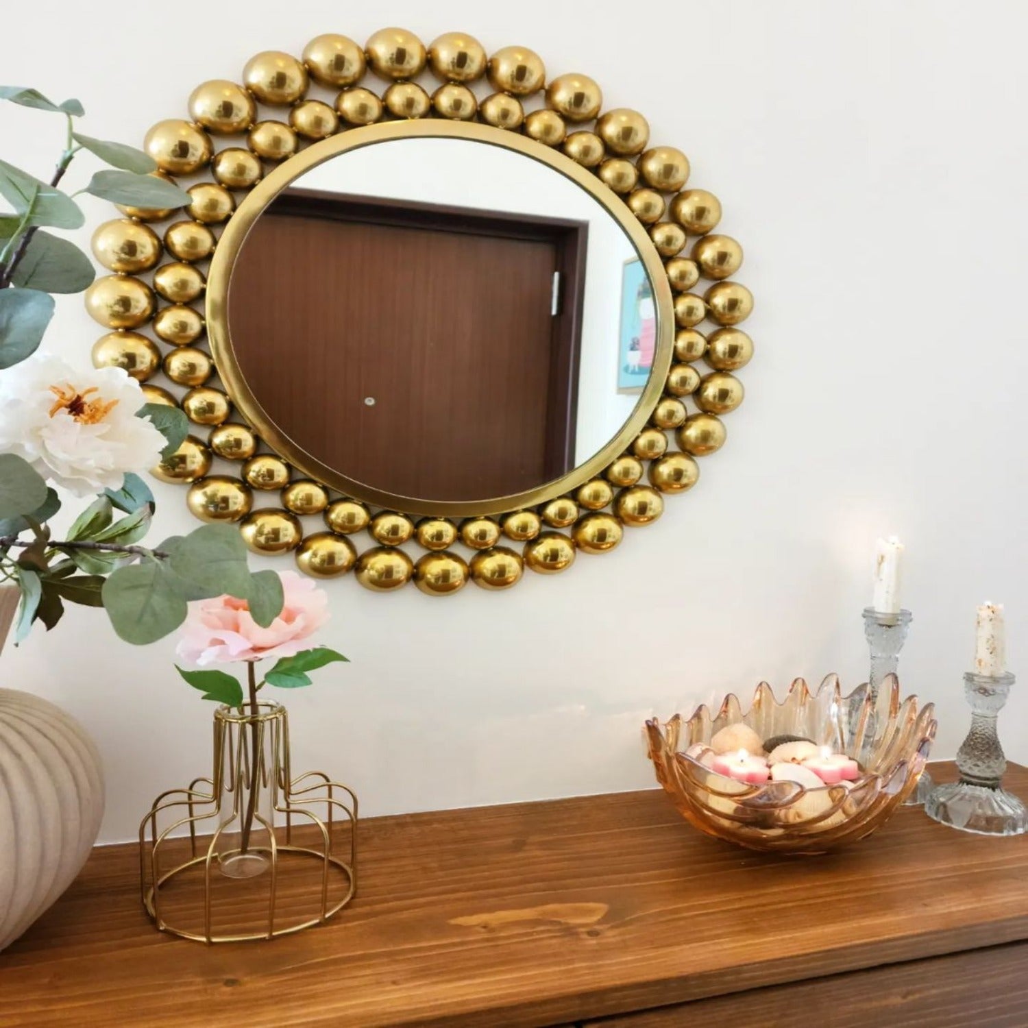 Scalo Metal Mirror with Frame