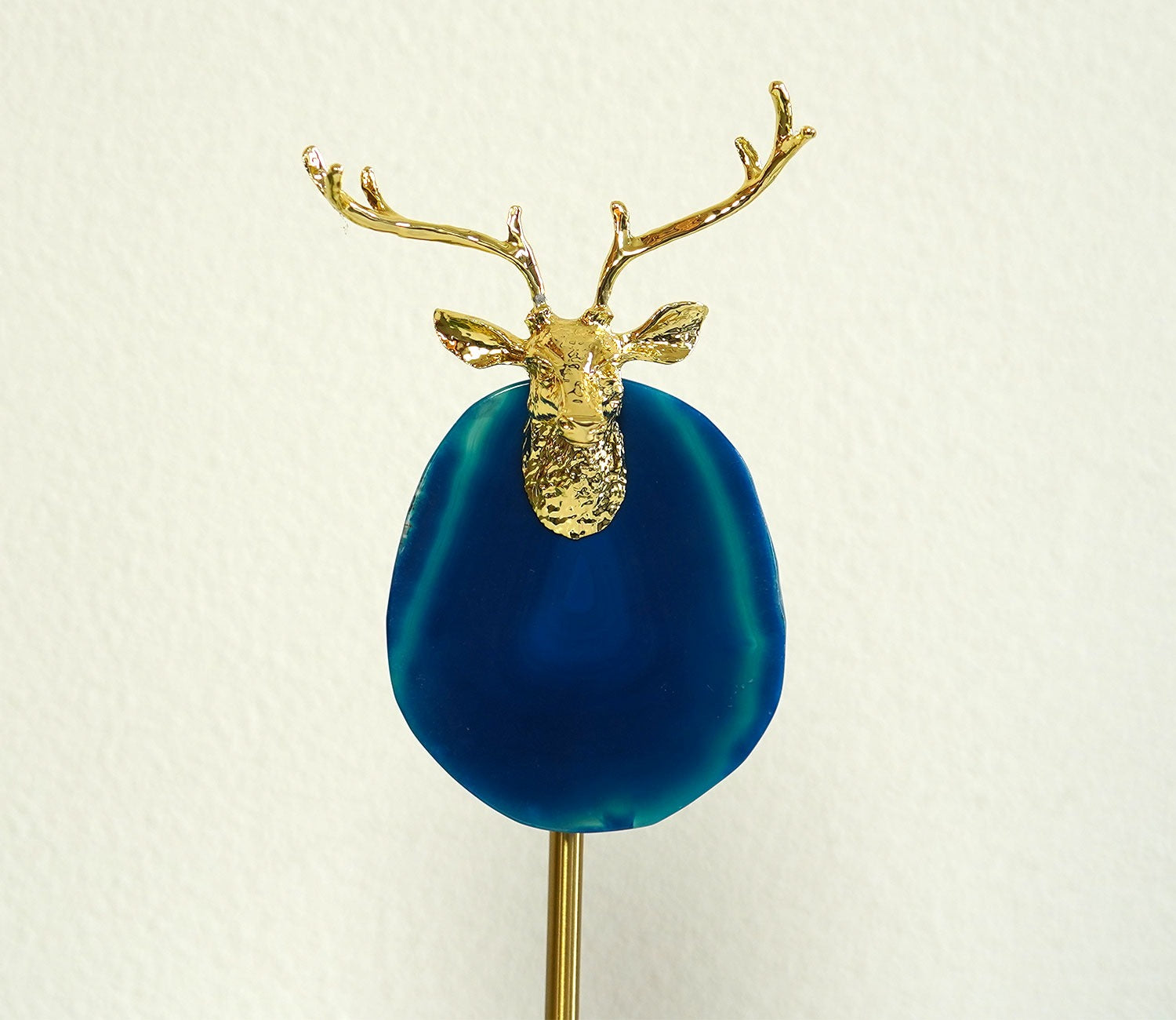 Timeless Deer Charms Alloy Figurine (Gold, S)