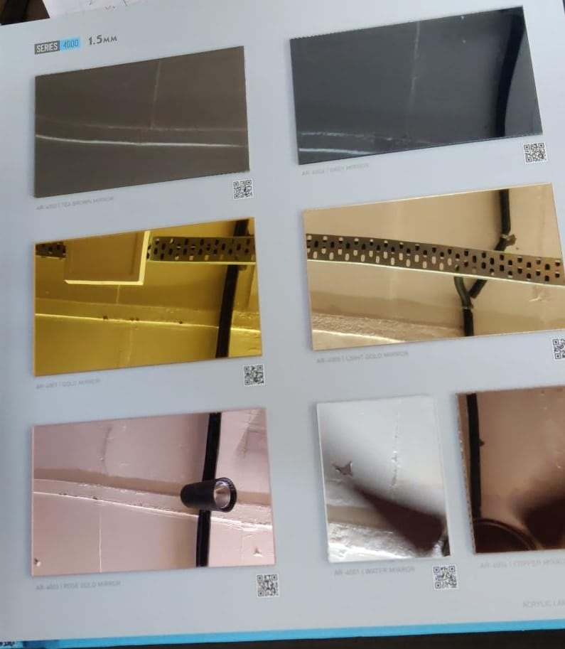 5+5 laminated mirror