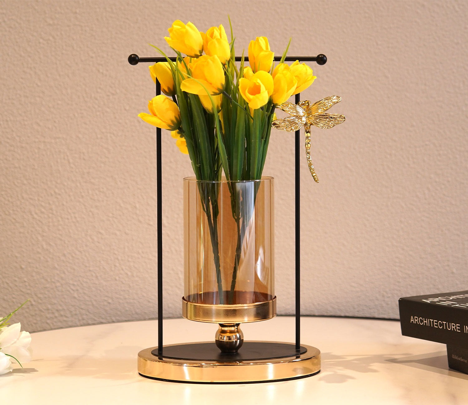 Harmonious Journeys Console Table Decor And Vase