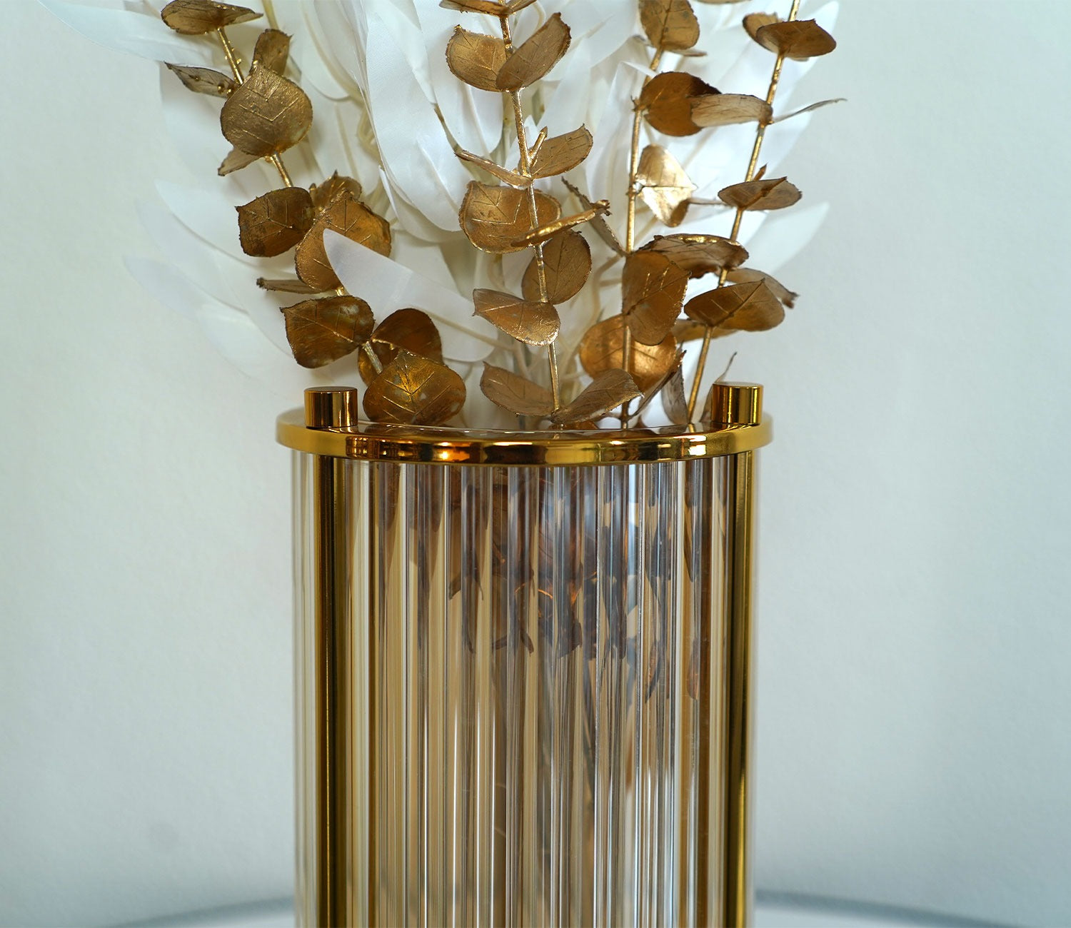 Bloom Golden Shelter Vase