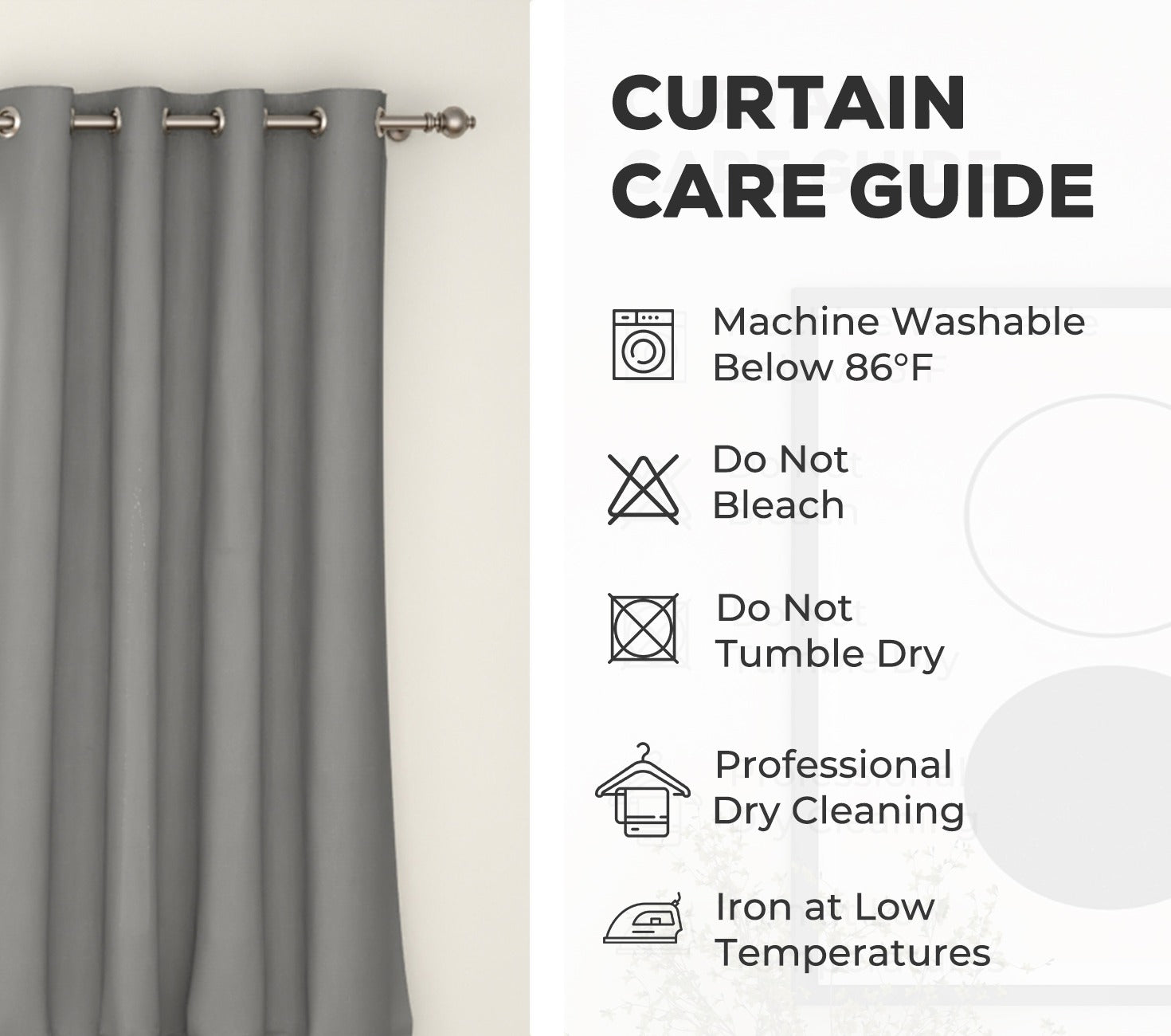 Flower Butah Multicolor 1 Piece Long Door Curtain (White, 9 Feet)