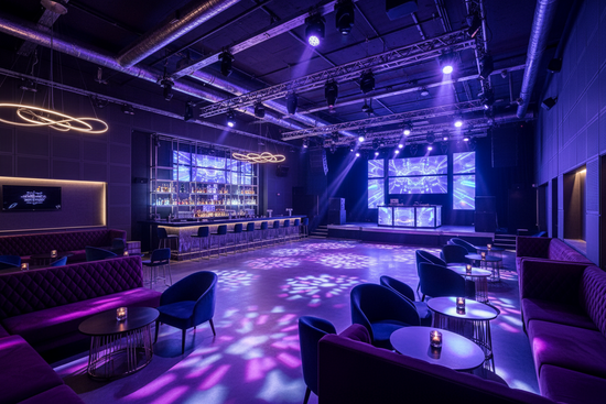Night Clubs - Live Music Venues-Interior Design