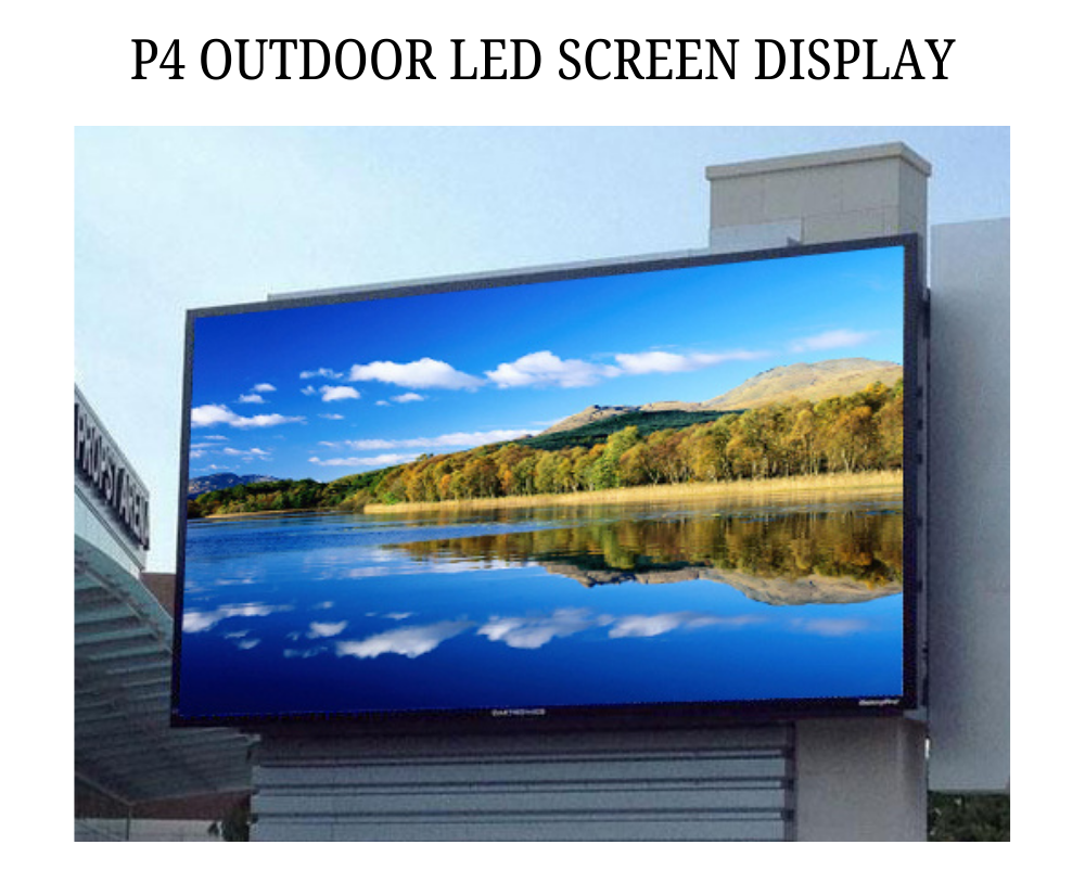 Premium P4 Outdoor Video Wall with MS Frame for Events & Advertising