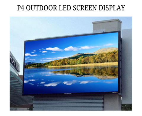 Weatherproof P3.076 Outdoor Video Wall with Heavy-Duty MS Frame