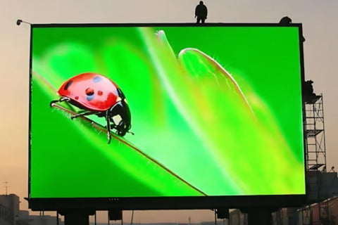 Weatherproof P4 Outdoor LED Display with Strong MS Frame