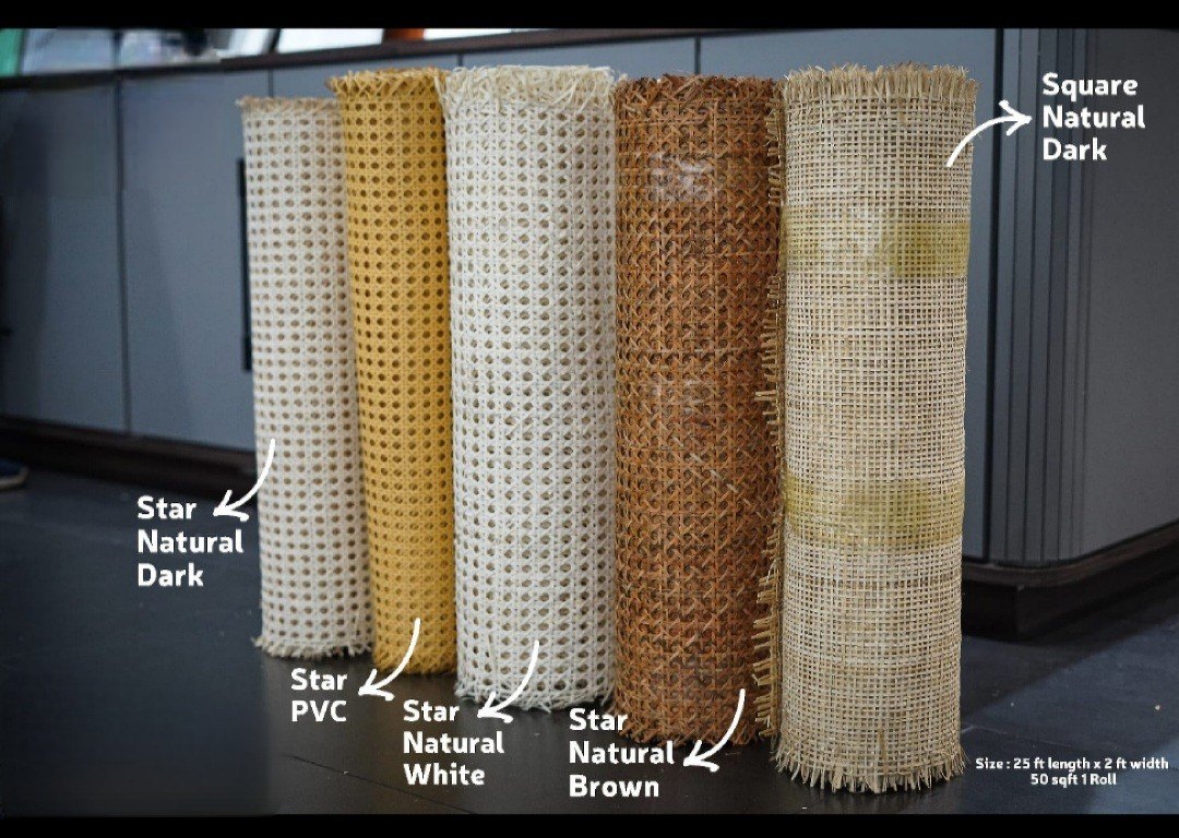 Premium Natural Cane Sheet for Furniture & Décor