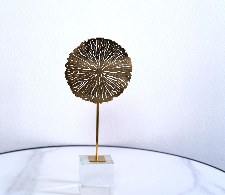 Blossom Radiance Table Decor (S, Gold)