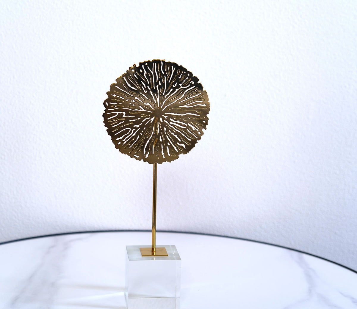 Blossom Radiance Table Decor (S, Gold)