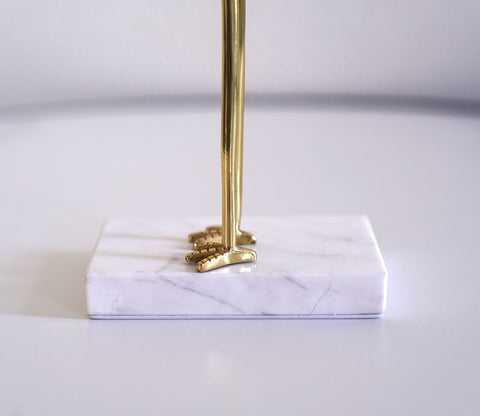 White Wonders Crane Table Decor Figurine (S, White)