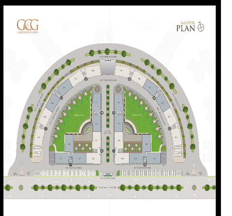 Green City Gold pal, surat Green City 3.5 BHK 1.11  cr 076220 00876