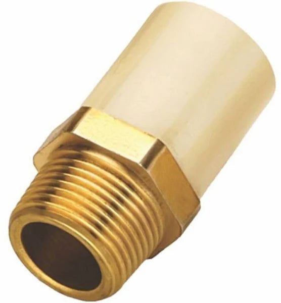 ASTRAL CPVC and Brass MTA Fitting SIZE 3/4 X 1/2  Plumbing Pipe  (Plastic)