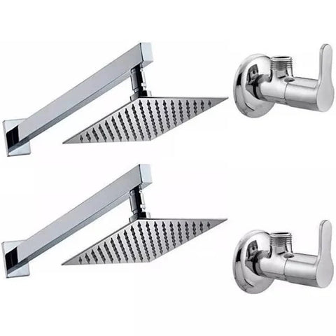 ARRIS Fastgear Faucet Set with Shower Stainless Steel Chrome Finish Silver, 150 X 450 MM  set