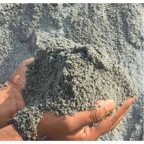A Grade BLACK M Sand 25 Kg For Construction Use With Manufactured Sand Common Cement