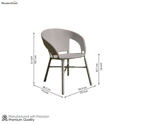 Sienna 2 Seater Outdoor Set (White)
