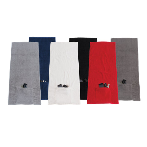 Sports Towel Pocket & Zip 500