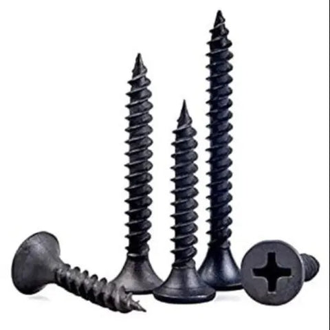 Doon Home Solutions Drywall S.S Star Screw&nbsp; - Secure and Efficient Fixing for Every Project,Black Phosphate Screw for Wall &amp; Home Tools, (13*6,19*6,25*6,32*6,38*8)mm