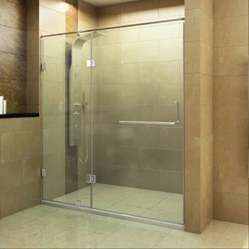 10mm clear glass with toughened for shower partition