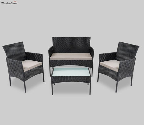 Black Set of 5 Peice Sofa Chair