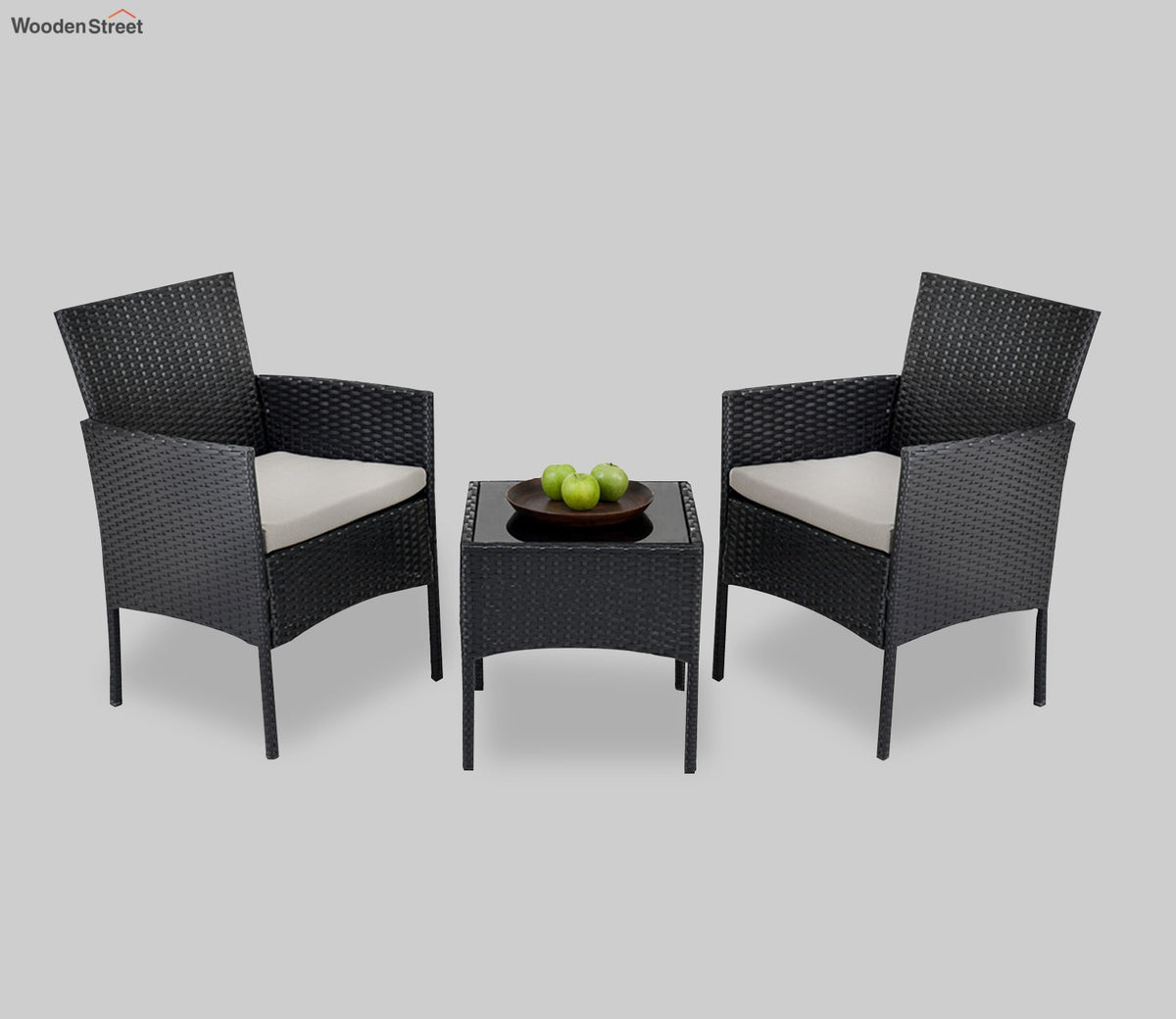 Black Set of 3 Peice Sofa Chair