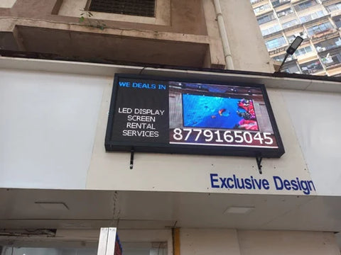 Weatherproof P3.076 Outdoor Video Wall with Heavy-Duty MS Frame
